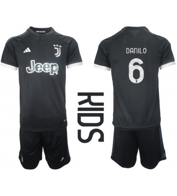 Juventus Danilo Luiz #6 Tredje Kläder Barn 2023-24 Kortärmad (+ Korta byxor)